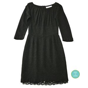 TRINA TURK LA Charcoal Grey Heather Knit Dress - Size 0